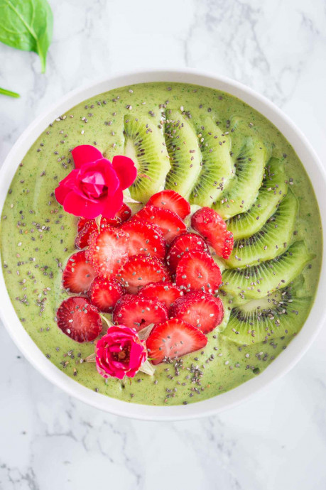 Healing Green Smoothie Bowls