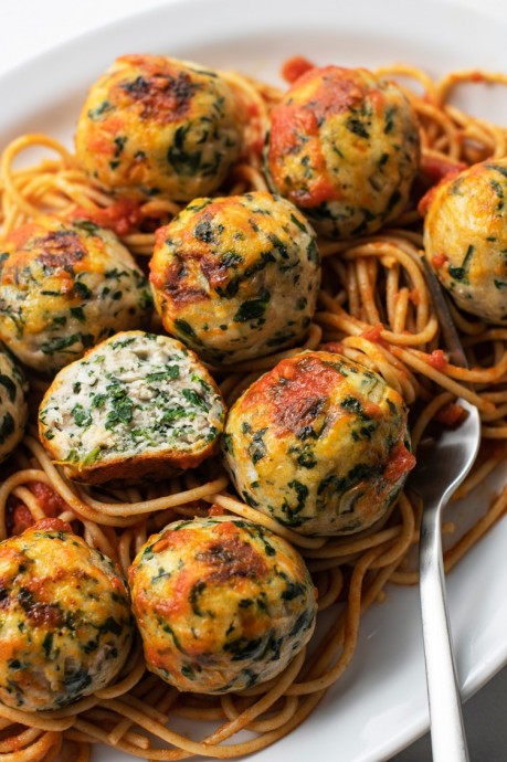 Chicken Florentine Meatballs