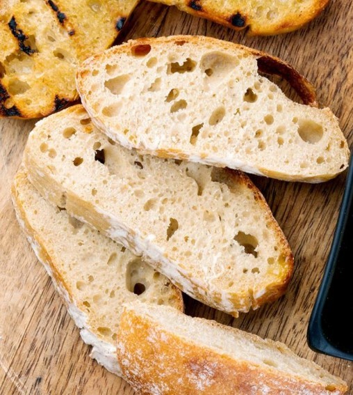 Easy Homemade No Knead Ciabatta Bread