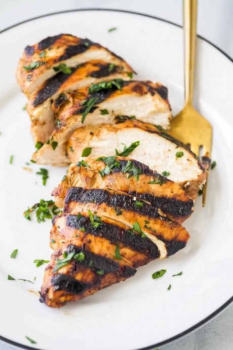 The Best Grilled Chicken Marinade