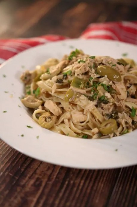 Pasta With Zesty Lemon Tuna