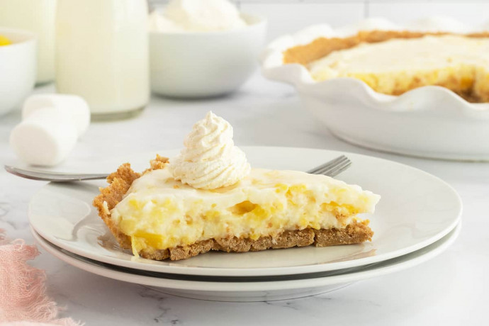 Marshmallow Pineapple Pie