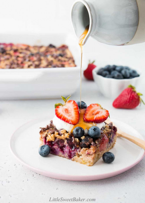 Healthy Baked Oatmeal