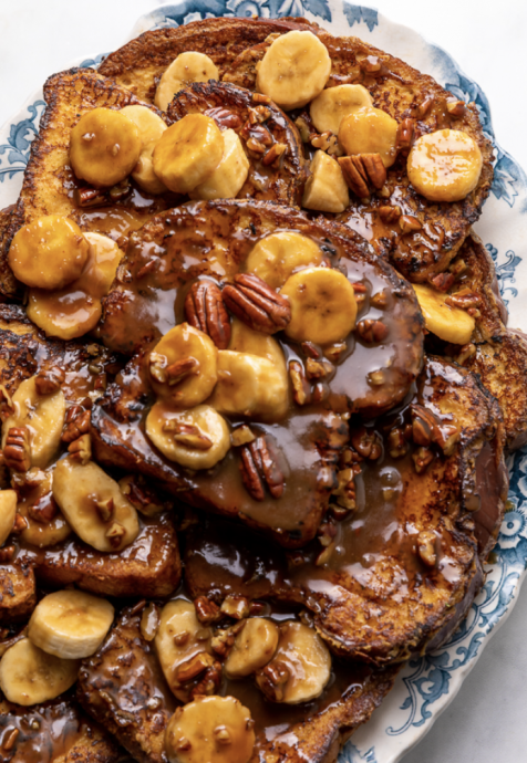 Easy Bananas Foster French Toast