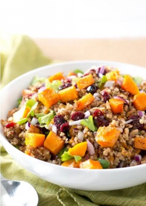 Harvest Butternut Squash Quinoa Salad