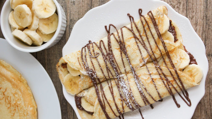 Breakfast Banana Crêpes + Tips