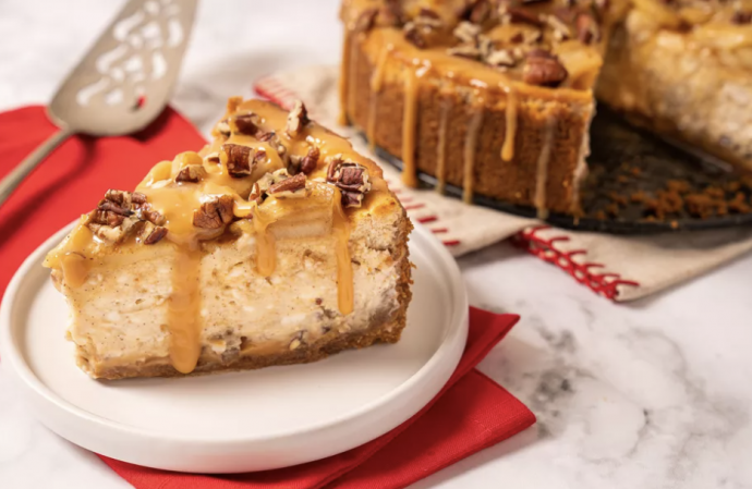 Caramel Apple Cheesecake