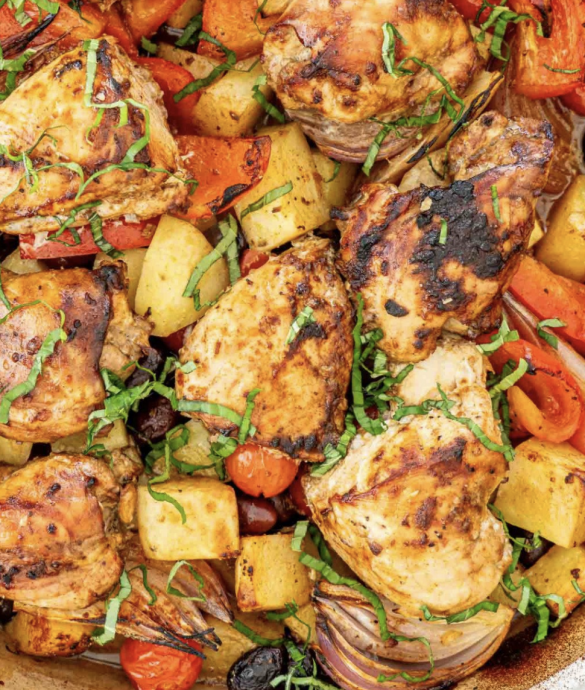 Roasted Chicken And Vegetables