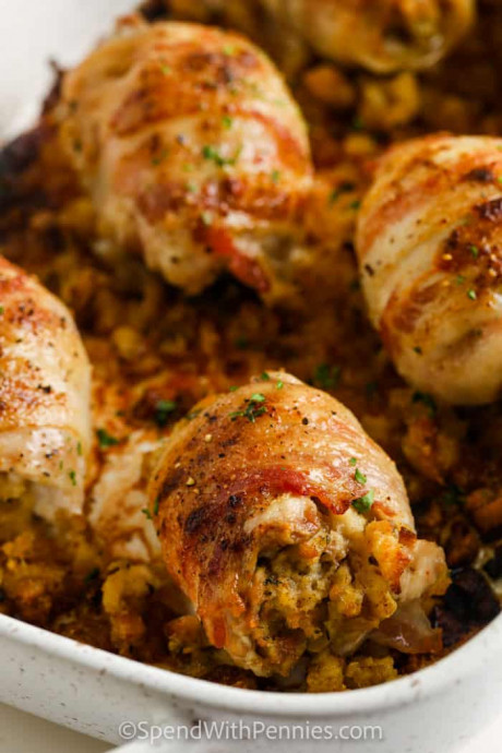 Stuffed Chicken Thighs