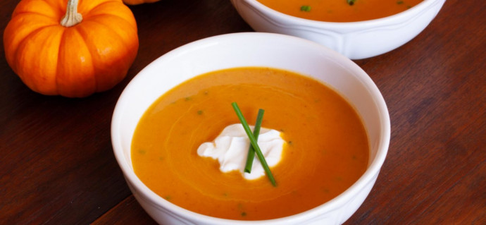 Pumpkin Ginger Soup