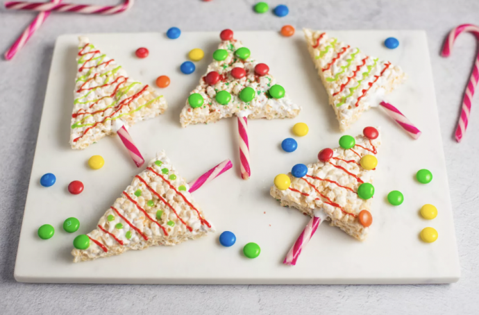 Christmas Rice Crispy Treats Recipe