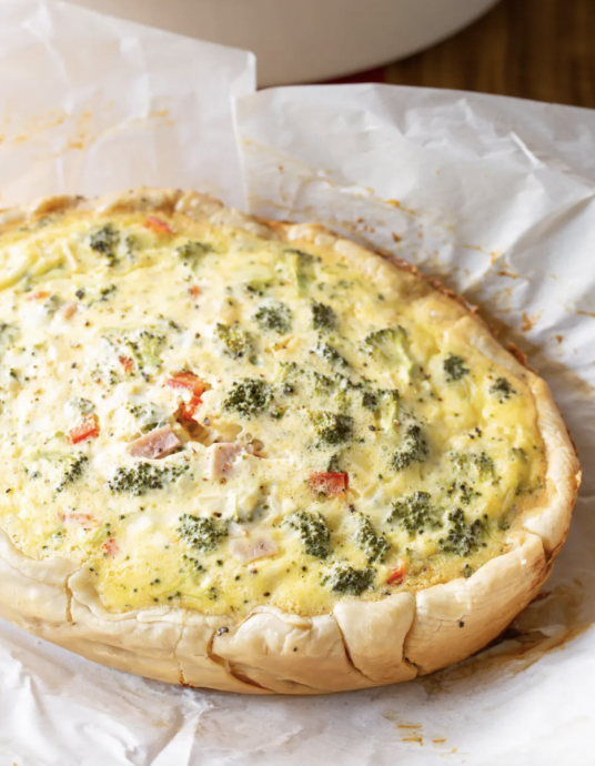 Slow Cooker Easy Breakfast Quiche