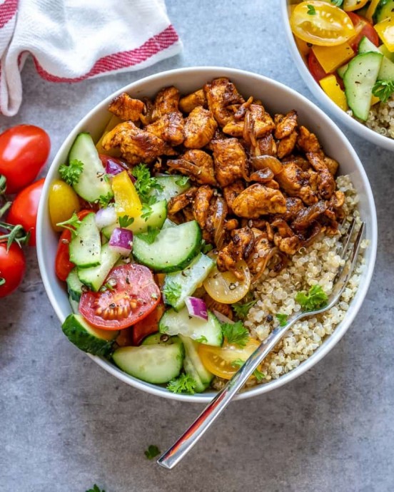 Chicken Shawarma Bowls Chicken Shawarma Bowls