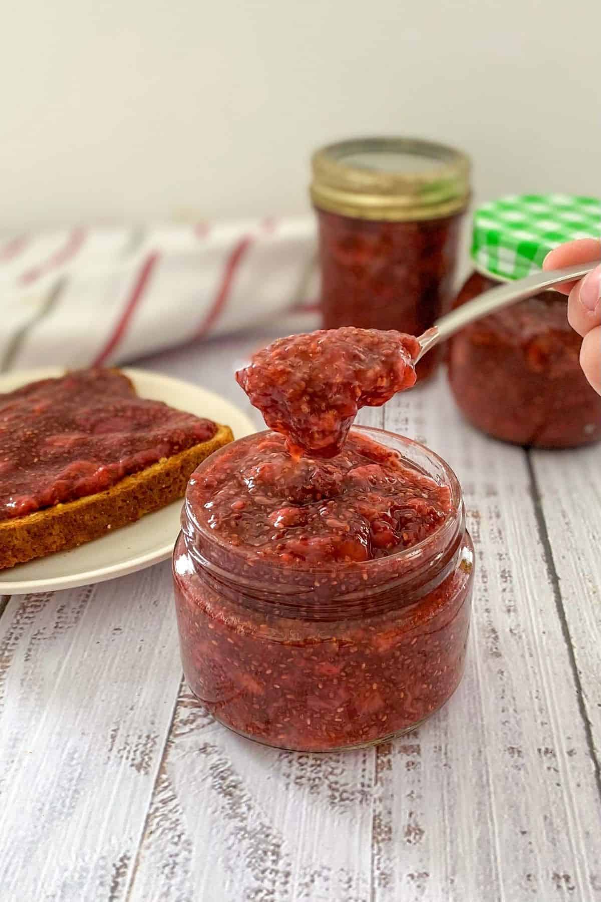 Sugar Free Strawberry Jam [No Pectin!] — Recipes