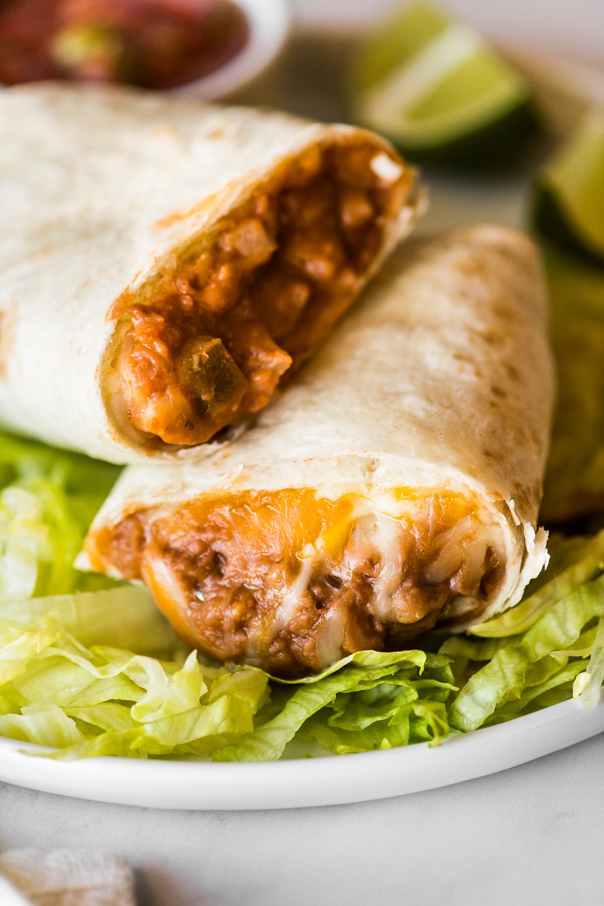 Bean And Cheese Burritos — Recipes