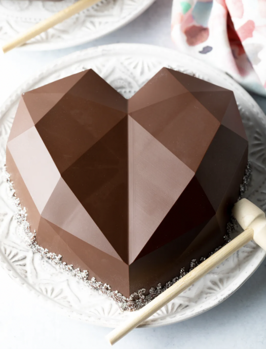 How to Make a Breakable Chocolate Heart
