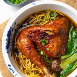 Mì Gà Tiềm (Vietnamese Herbal Chicken Noodle Soup)