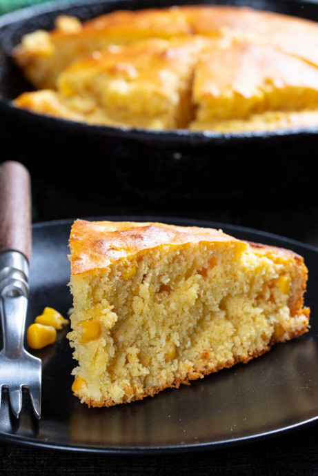 Sweet Honey Skillet Cornbread