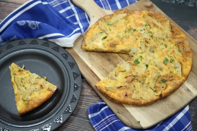 Artichoke Frittata Artichoke Frittata