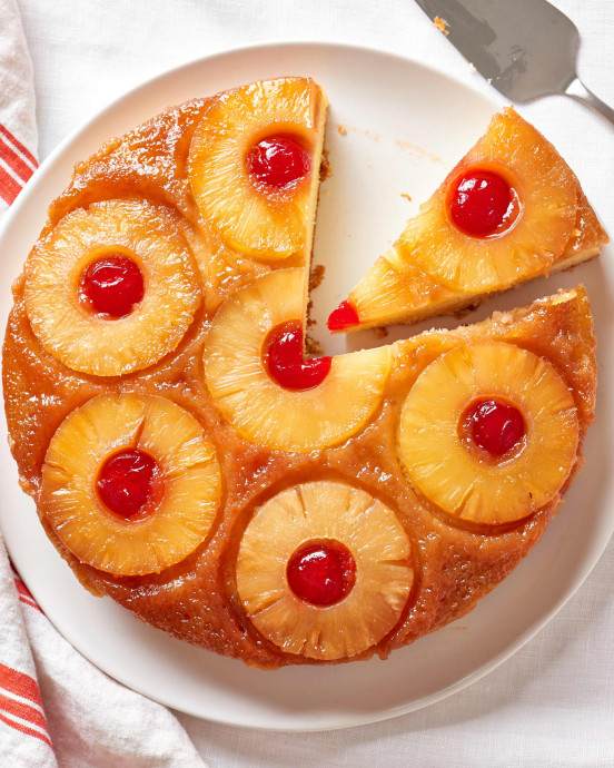 Pineapple Upside Down Cake from Scratch