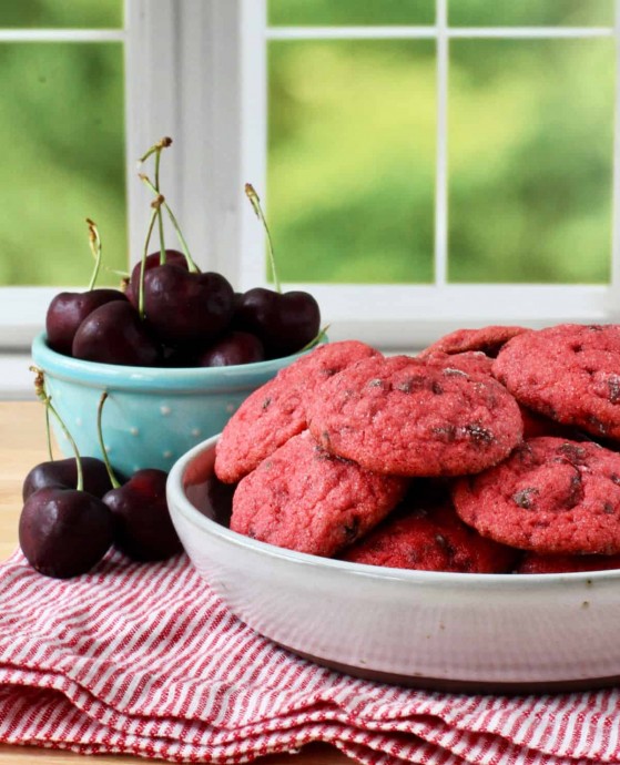 Cherry Chocolate Cookies