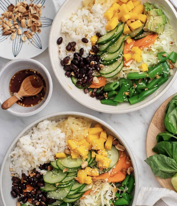 Mango Ginger Rice Bowl