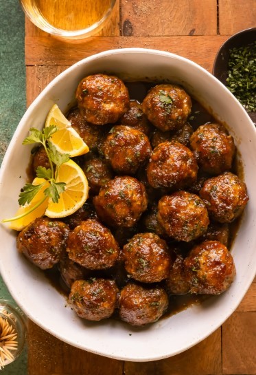 Bourbon Whiskey Meatballs Bourbon Whiskey Meatballs