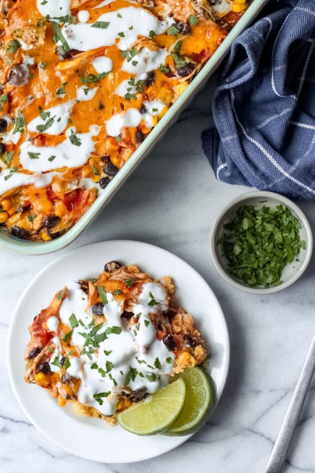 Chicken Tamale Casserole