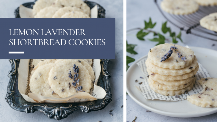 Lemon Lavender Shortbread