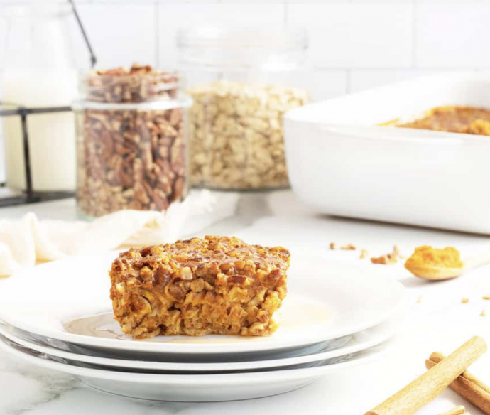 Pumpkin Baked Oatmeal