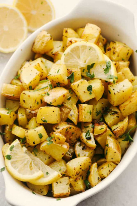 Roasted Lemon Potatoes