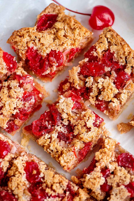 Easy Cherry Bars