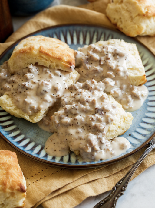 Biscuits and Sausage Gravy