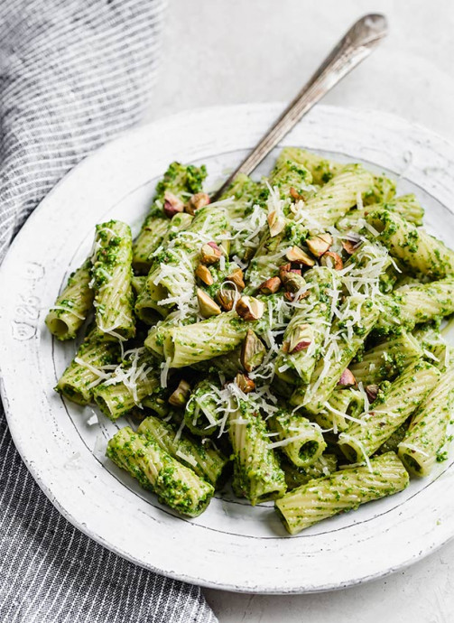 Kale Pesto Pasta