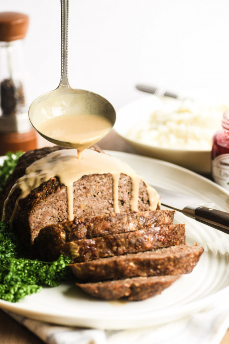 Swedish Meatball Meatloaf