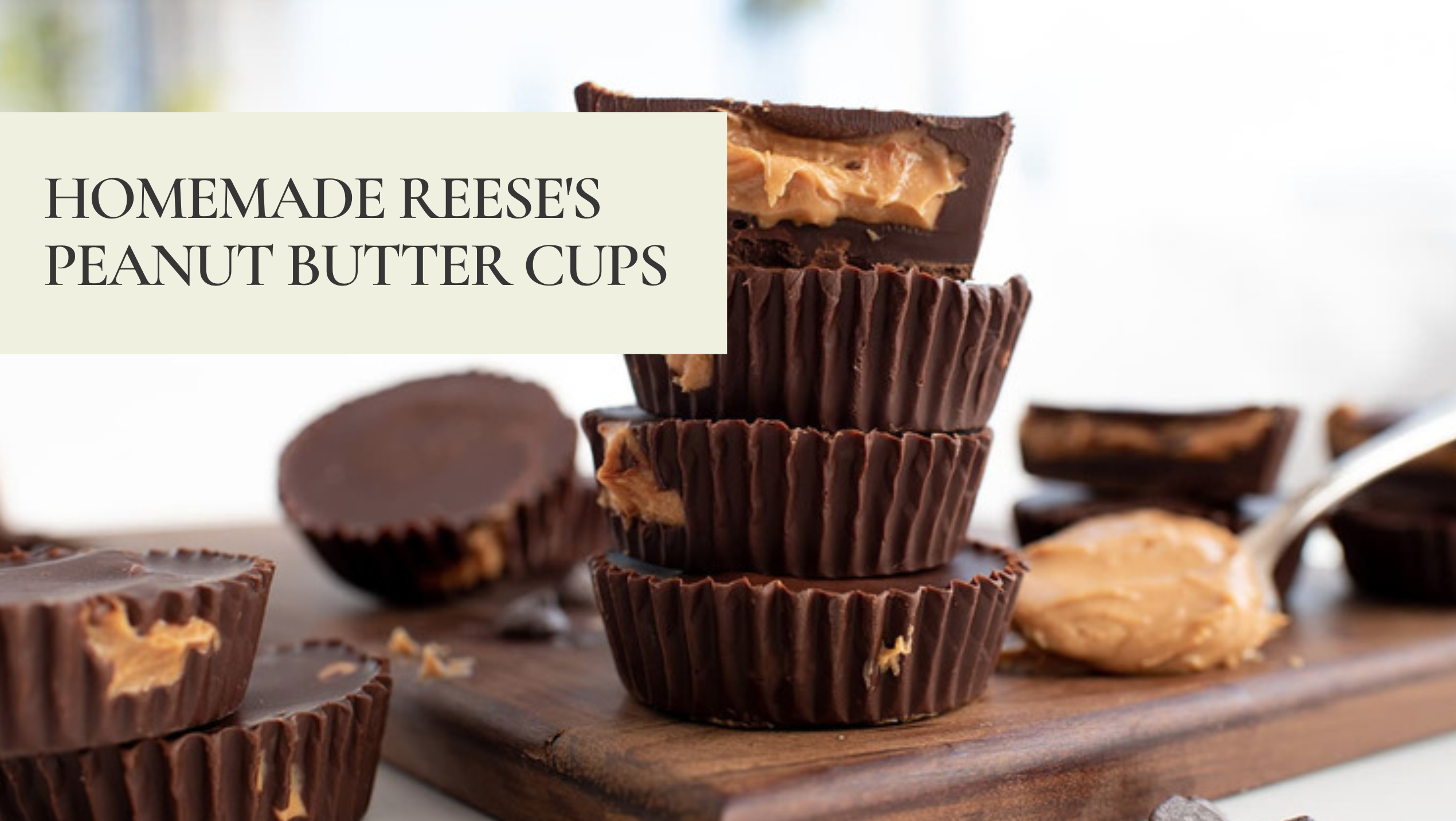 Homemade Reese's Peanut Butter Cups — Recipes