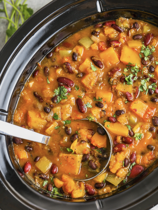 Slow Cooker Butternut Squash Chili — Recipes