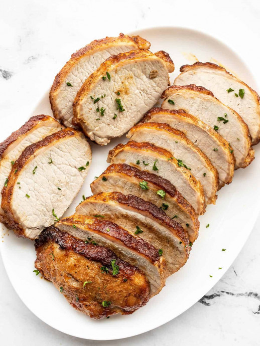 Brown Sugar Roasted Pork Loin