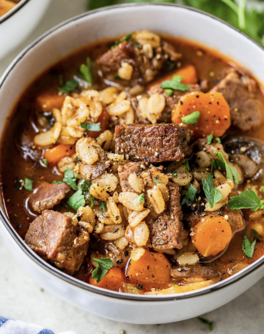 Beef Barley Soup