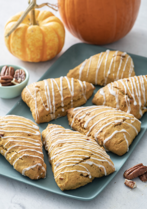 Pumpkin Pecan Scones