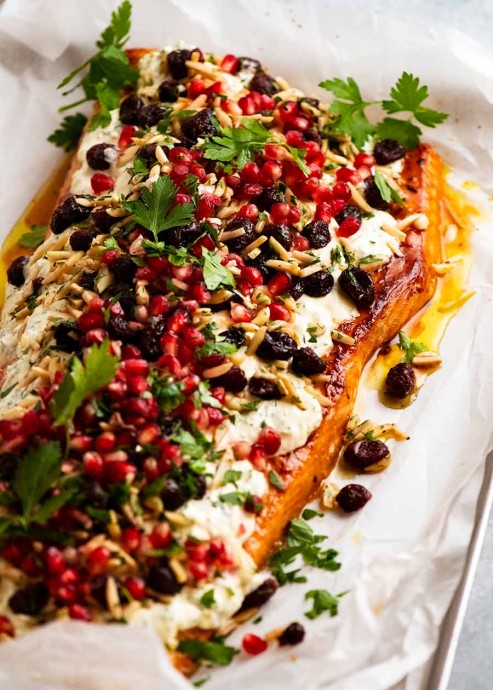 Festive Baked Salmon: Easy & Make-ahead