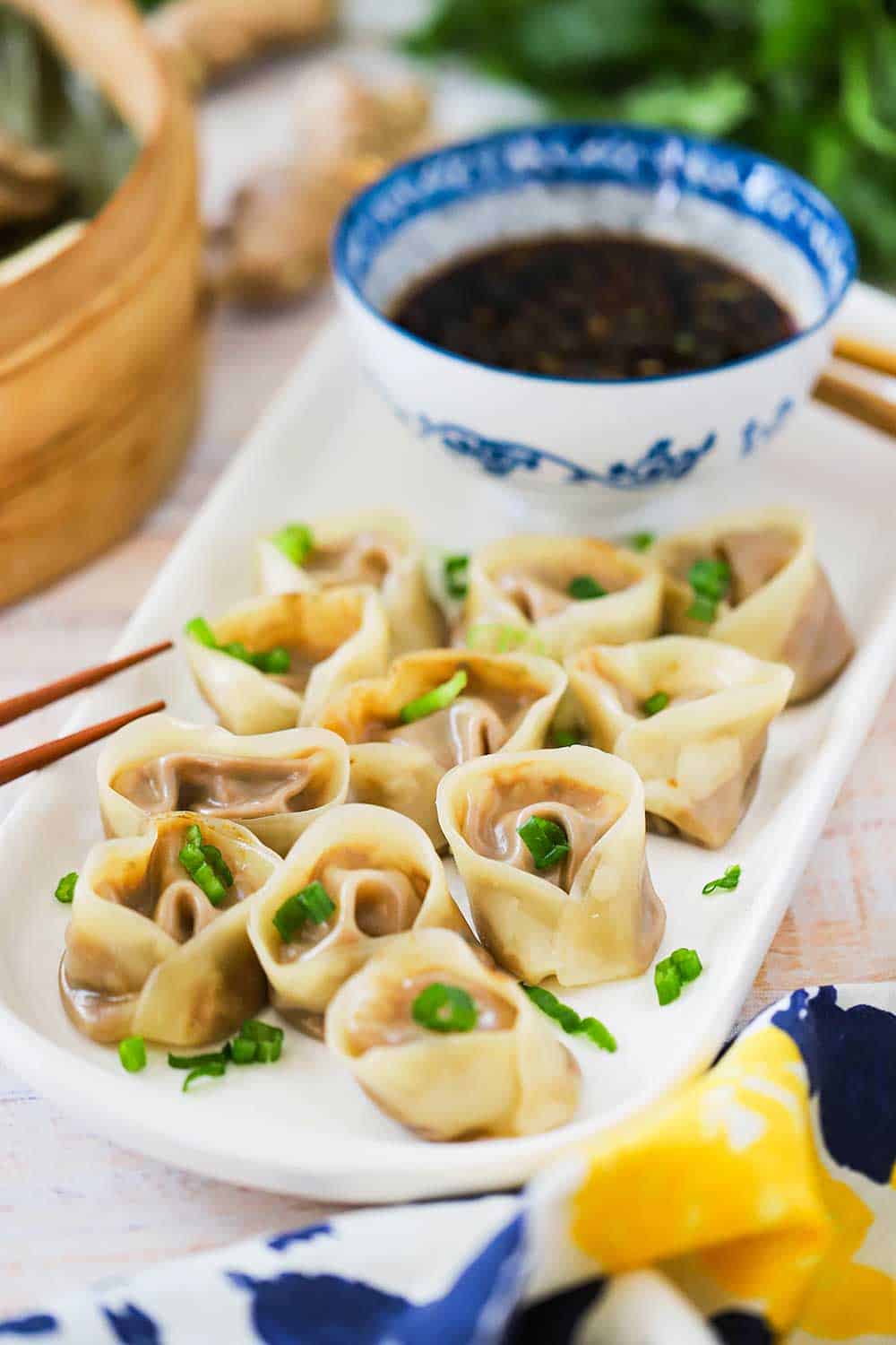 Vegetarian Steamed Dumplings — Recipes