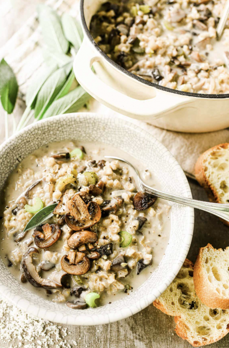 Mushroom Barley Soup